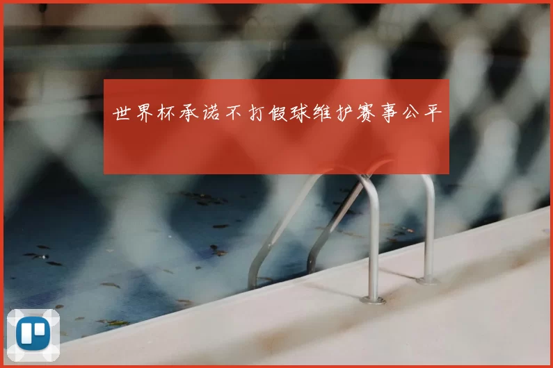 世界杯承诺不打假球维护赛事公平