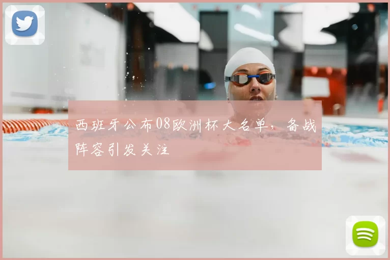 西班牙公布08欧洲杯大名单,备战阵容引发关注